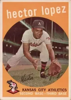 1959 Topps #402 Hector Lopez
