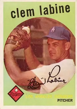 1959 Topps #403 Clem Labine