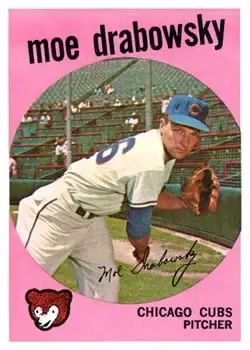 1959 Topps #407 Moe Drabowsky