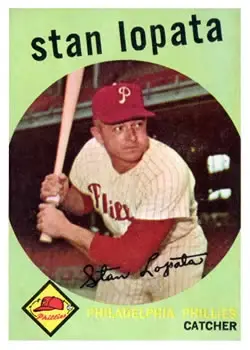 1959 Topps #412 Stan Lopata