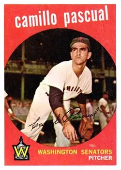1959 Topps #413 Camilo Pascual