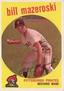 1959 Topps #415 Bill Mazeroski
