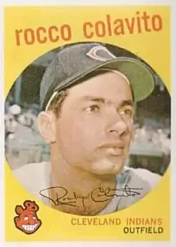 1959 Topps #420 Rocky Colavito