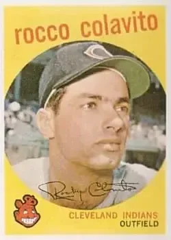 1959 Topps #420 Rocky Colavito