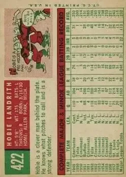 Back of Hobie Landrith