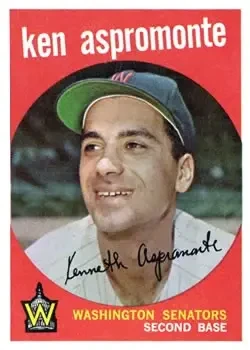 1959 Topps #424 Ken Aspromonte