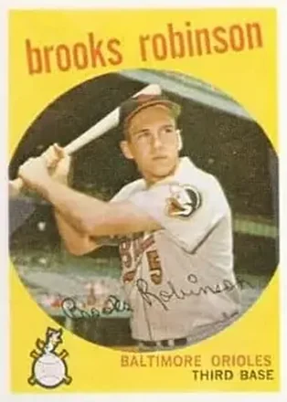 1959 Topps #439 Brooks Robinson