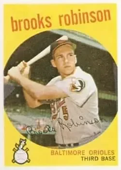1959 Topps #439 Brooks Robinson