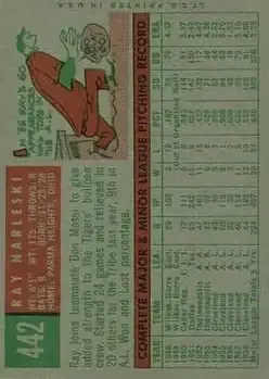 Back of Ray Narleski