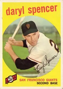 1959 Topps #443 Daryl Spencer
