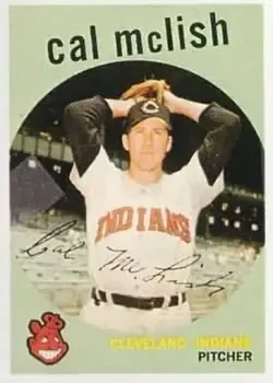 1959 Topps #445 Cal McLish
