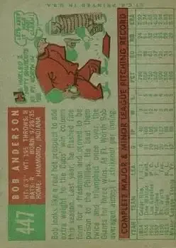 Back of Bob Anderson