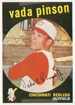 1959 Topps #448 Vada Pinson