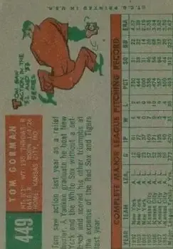 Back of Tom Gorman