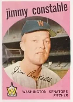 1959 Topps #451 Jimmy Constable