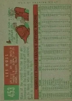 Back of John Lester Moss