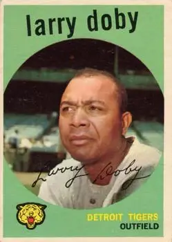 Front of Larry Doby
