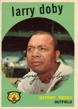 Front of Larry Doby