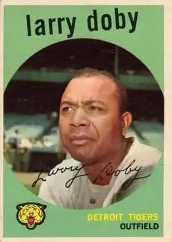 Front of Larry Doby