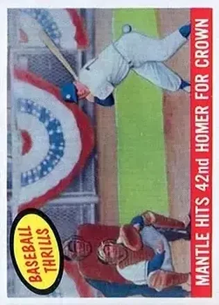 1959 Topps #461 Mickey Mantle