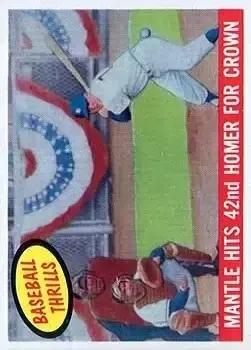 1959 Topps #461 Mickey Mantle