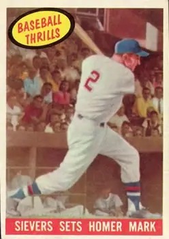1959 Topps #465 Roy Sievers