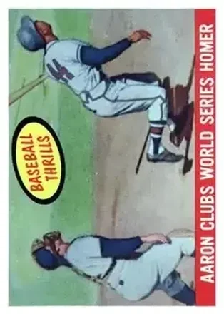 1959 Topps #467 Hank Aaron