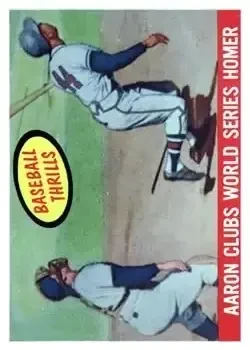 1959 Topps #467 Hank Aaron
