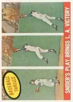 Front of Edwin "Duke" Snider