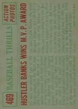 Back of Ernie Banks