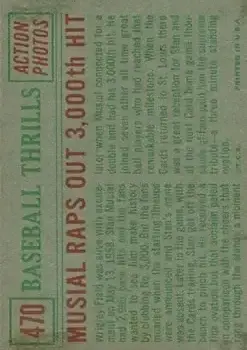 Back of Stan Musial