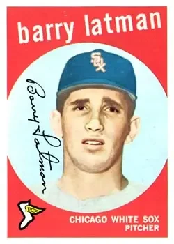 1959 Topps #477 Barry Latman