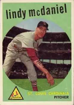 Front of Lindy McDaniel