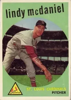 Front of Lindy McDaniel