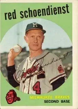 1959 Topps #480 Al Schoendienst