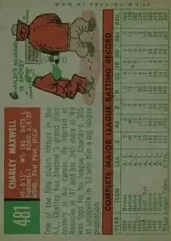 Back of Charley Maxwell