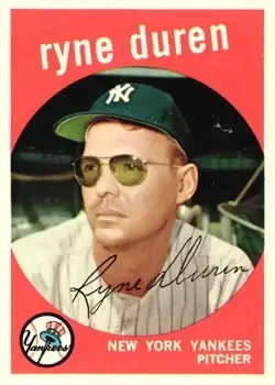 1959 Topps #485 Ryne Duren