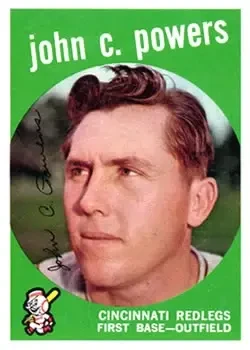 1959 Topps #489 John Powers