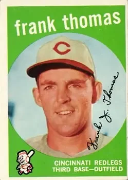 1959 Topps #490 Frank Thomas