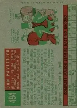 Back of Don Pavletich