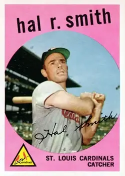 1959 Topps #497 Hal Smith