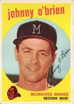 1959 Topps #499 Johnny O'Brien
