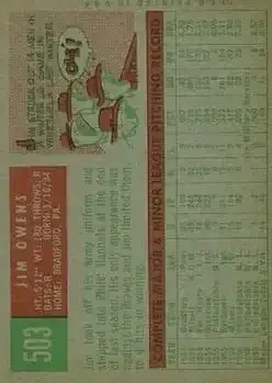 Back of Jim Owens
