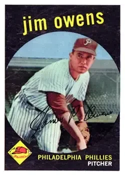 1959 Topps #503 Jim Owens