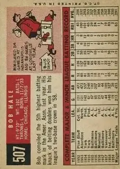 Back of Bob Hale