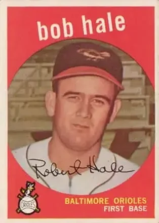 1959 Topps #507 Bob Hale
