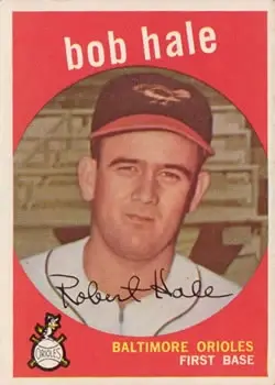 1959 Topps #507 Bob Hale