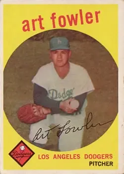 1959 Topps #508 Art Fowler