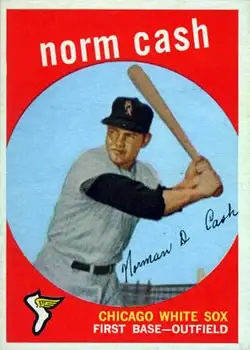 1959 Topps #509 Norm Cash