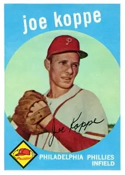 1959 Topps #517 Joe Koppe